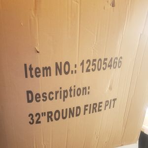 26" fire pit